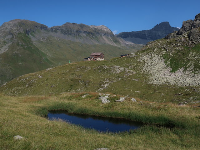 Neue Fürther Hütte, 2.201 m (24. Aug.)