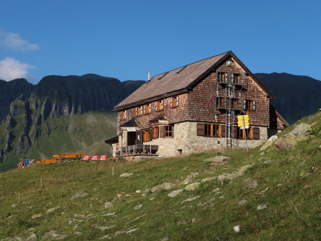 Neue Fürther Hütte, 2.201 m (24. Aug.)