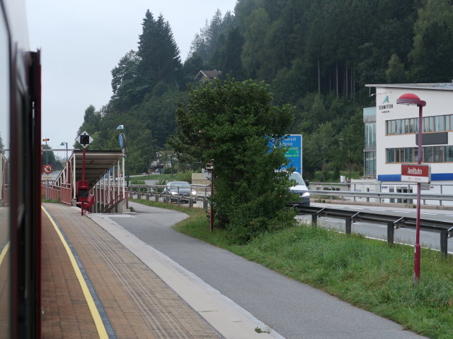 Haltestelle Areitbahn (23. Aug.)