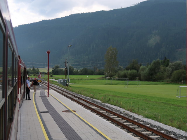 Bahnhof Stuhlfelden, 780 m (25. Aug.)