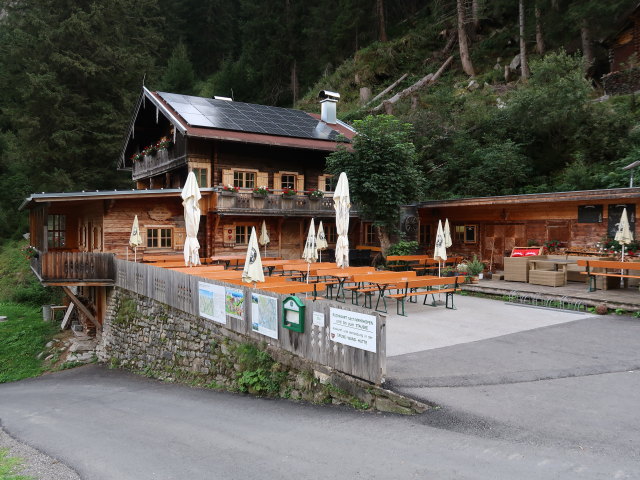 Grüne-Wand-Hütte, 1.435 m (31. Aug.)