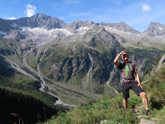 Frank zwischen Rinderwald und Sonntagskarbach (31. Aug.)