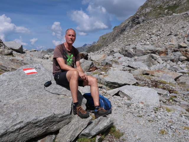 Frank zwischen Kasseler Hütte und Keilbachjoch (31. Aug.)