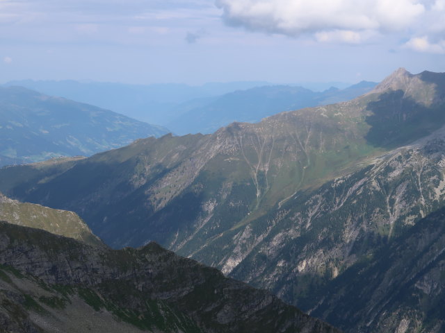 Filzenschneid und Popbergschneid vom Gigalitz aus (1. Sep.)