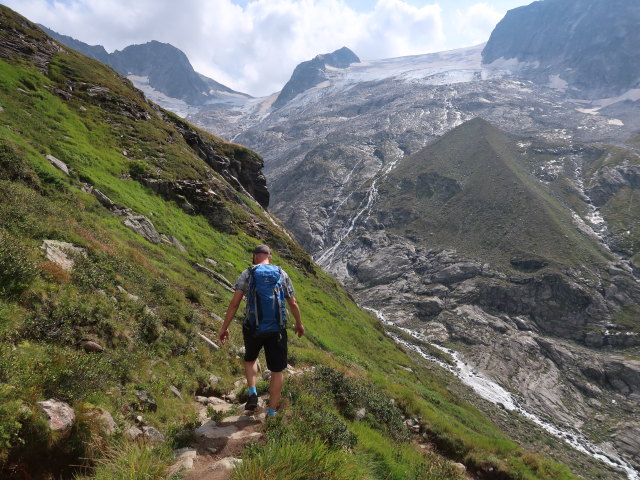 Frank zwischen Greizer Hütte und Floitengrund (1. Sep.)