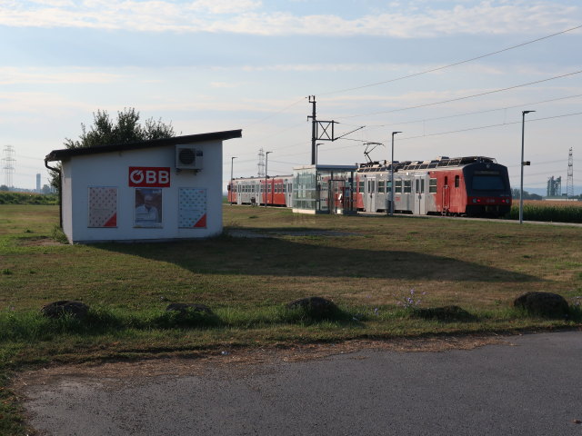 Bahnhof Gaisruck, 178 m (3. Aug.)