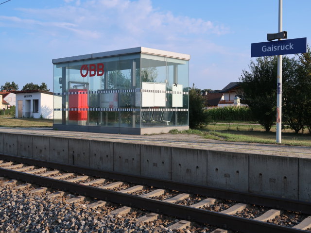 S 21971 im Bahnhof Gaisruck, 178 m (3. Aug.)