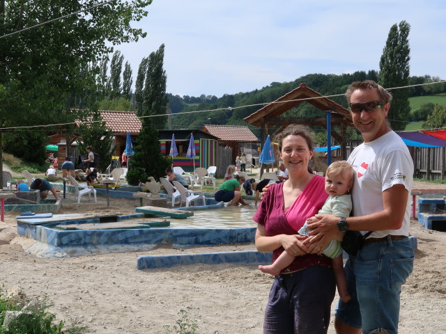 Sabine, Nils und ich