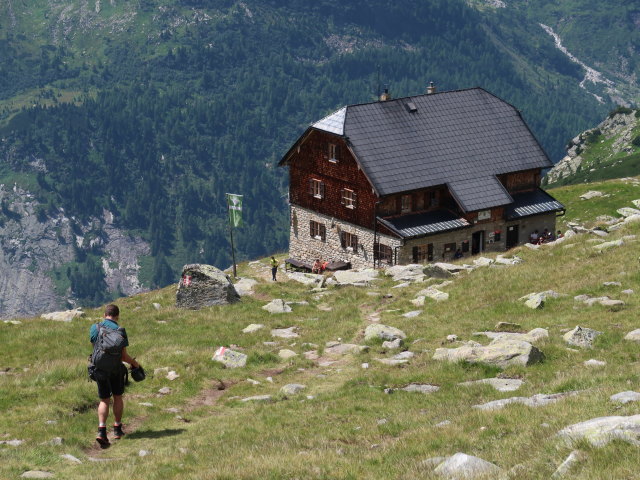 Ronald zwischen Ochsenkar und Kattowitzer Hütte (11. Aug.)