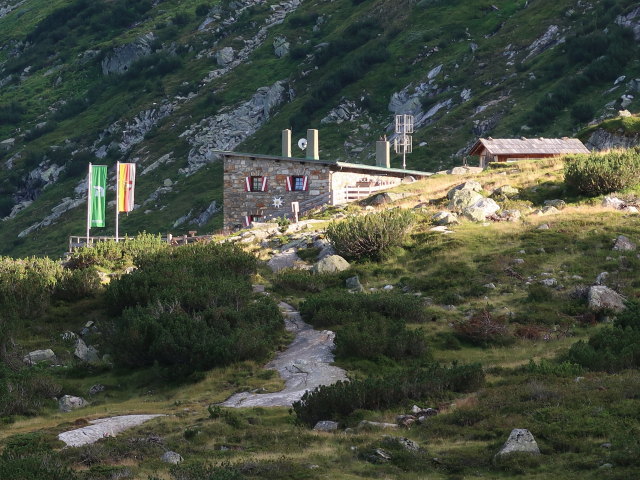 Osnabrücker Hütte, 2.026 m (11. Aug.)