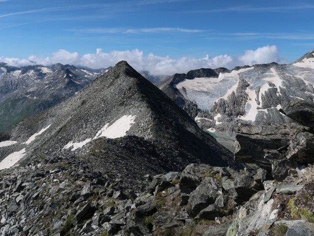 zwischen Mittlerem Schwarzhorn und Südlichem Schwarzhorn (12. Aug.)