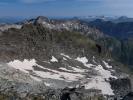 Schwarzhornkees vom Mittleren Schwarzhorn aus (12. Aug.)