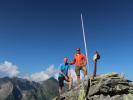 Frank und ich am Toreggenkopf, 2.470 m