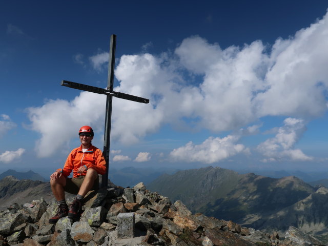 Ich am Hochgasser, 2.922 m (23. Aug.)