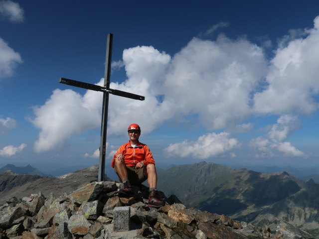 Ich am Hochgasser, 2.922 m (23. Aug.)