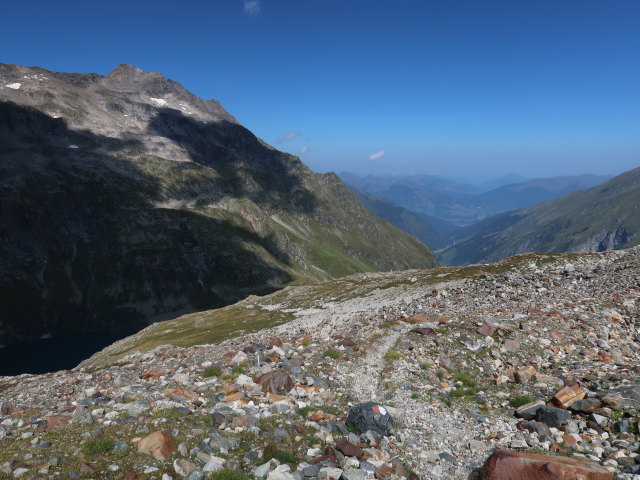 Fürther Weg zwischen Sandebentörl und Neuer Fürther Hütte (24. Aug.)