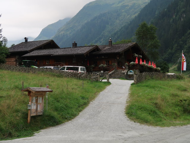 Senninger Bräualm, 1.132 m (25. Aug.)