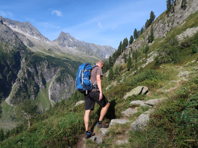 Frank zwischen Rinderwald und Sonntagskarbach (31. Aug.)