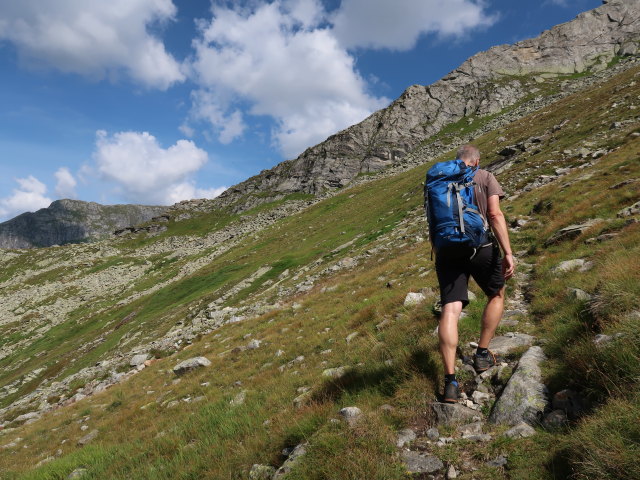 Frank zwischen Kasseler Hütte und Keilbachjoch (31. Aug.)