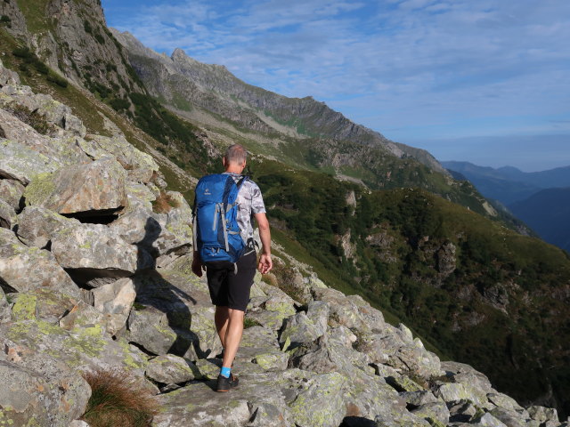 Frank zwischen Löfflerkar und Eisenklamm (1. Sep.)