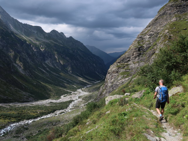 Frank zwischen Greizer Hütte und Floitengrund (1. Sep.)