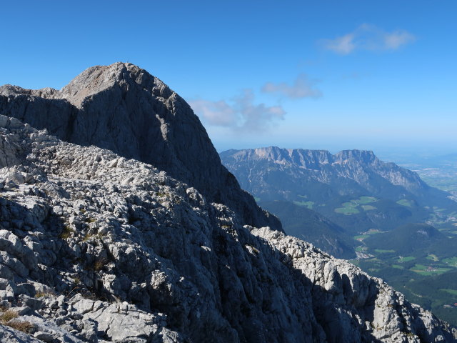 Hoher Göll vom Großen Taderer aus (7. Sep.)