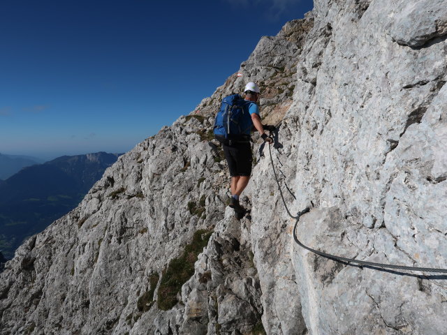 Frank zwischen Hohem Göll und Rauchfang (7. Sep.)