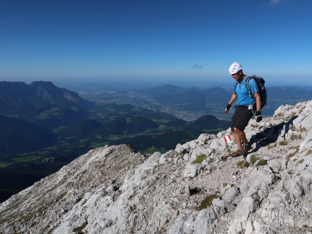 Frank zwischen Hohem Göll und Rauchfang (7. Sep.)