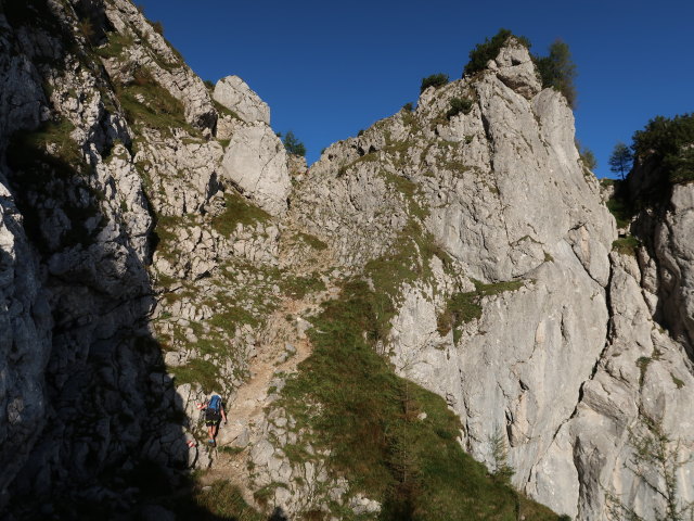 Frank auf der Schusteroute (8. Sep.)