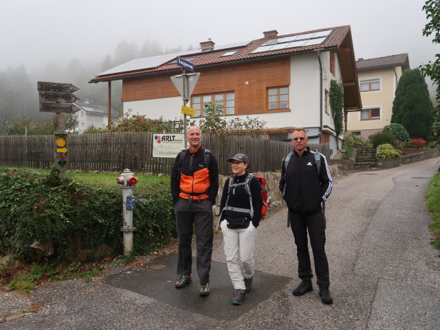 Frank, Melanie und Mario in Pogier