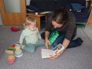 Nils und Sabine in unserer Wohnung (27. Sep.)