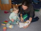 Nils und Sabine in unserer Wohnung (27. Sep.)