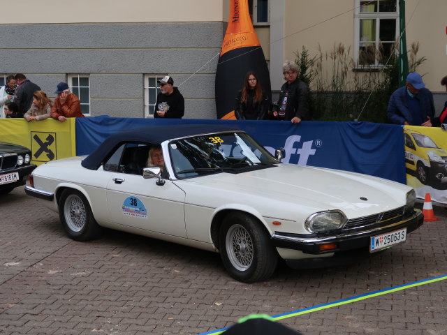 Jaguar XJS am Rathausplatz