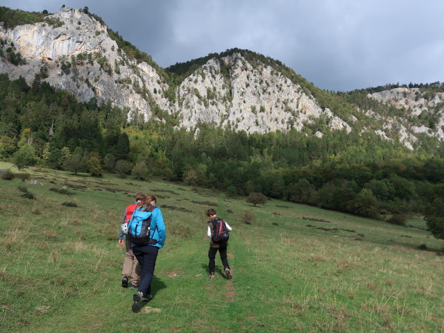 Jörg, Gabriele und Christian zwischen Maiersdorf und Völlerin