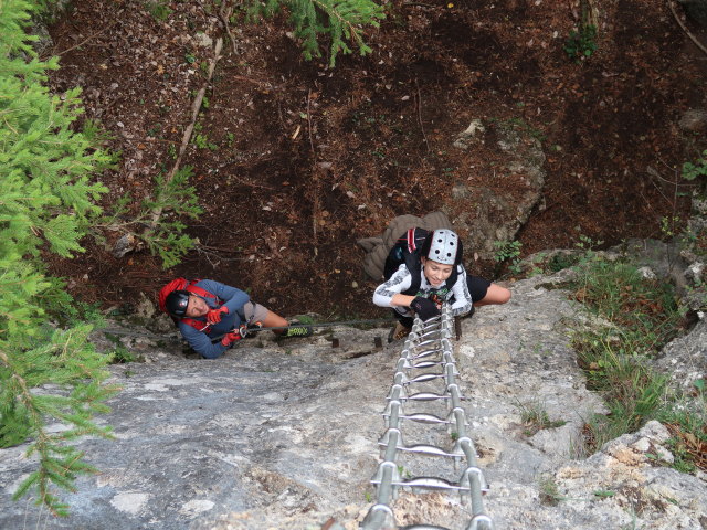 Matthias-Prinner-Klettersteig: Jörg und Christian im Einstieg