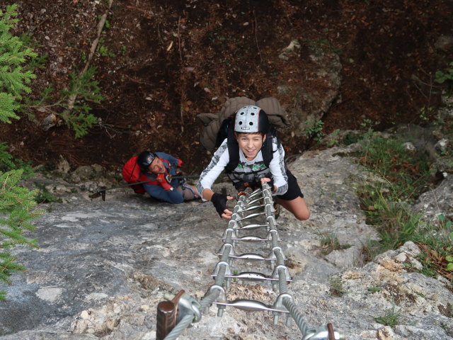 Matthias-Prinner-Klettersteig: Jörg und Christian