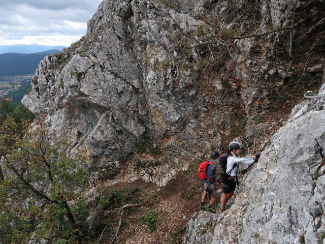 Matthias-Prinner-Klettersteig: Jörg und Christian