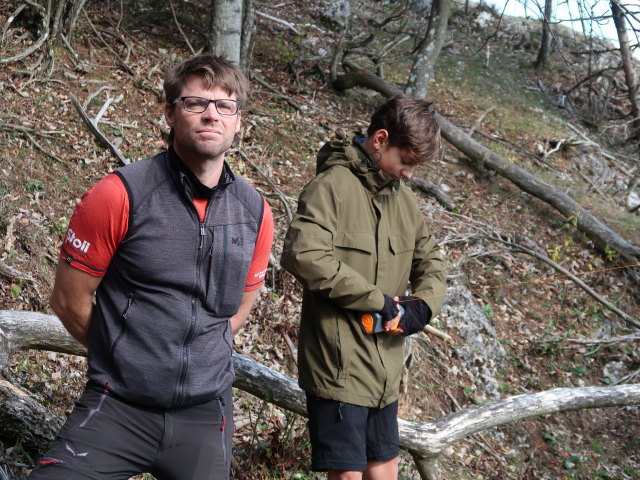 ? und Christian beim Matthias-Prinner-Klettersteig