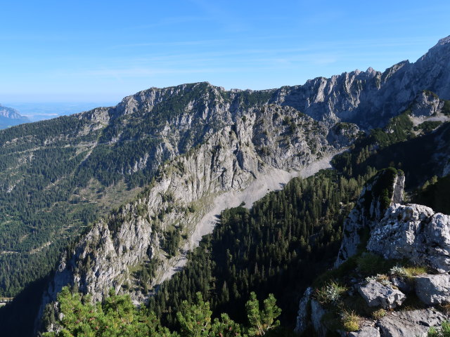 Mannlgrat von der Brettgabel aus (7. Sep.)