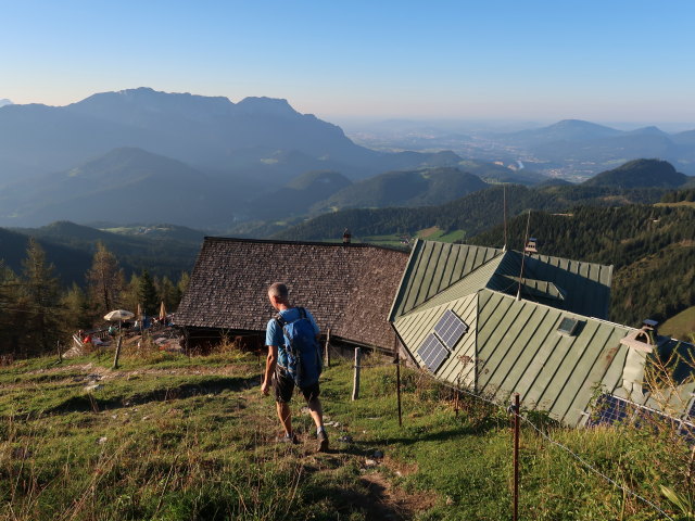 Frank beim Purtschellerhaus, 1.692 m (7. Sep.)