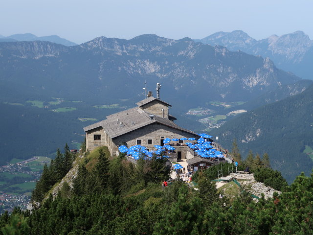 Kehlsteinhaus, 1.834 m (8. Sep.)