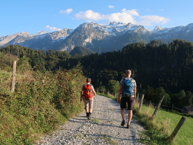 Melanie und Frank zwischen Riersberg und Kellau