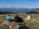 Frank, Mario und Melanie auf der Zöberer Höhe, 1.486 m