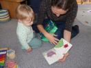 Nils und Sabine in unserer Wohnung (27. Sep.)