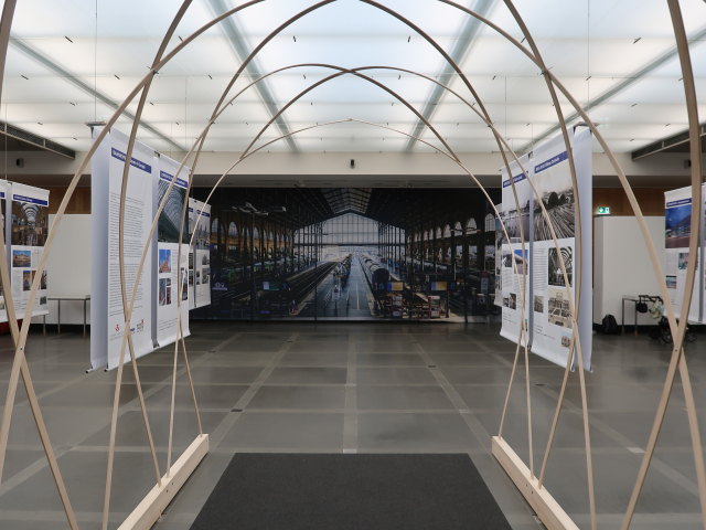 Ausstellung 'Bahnhöfe - Stationen in Europa'