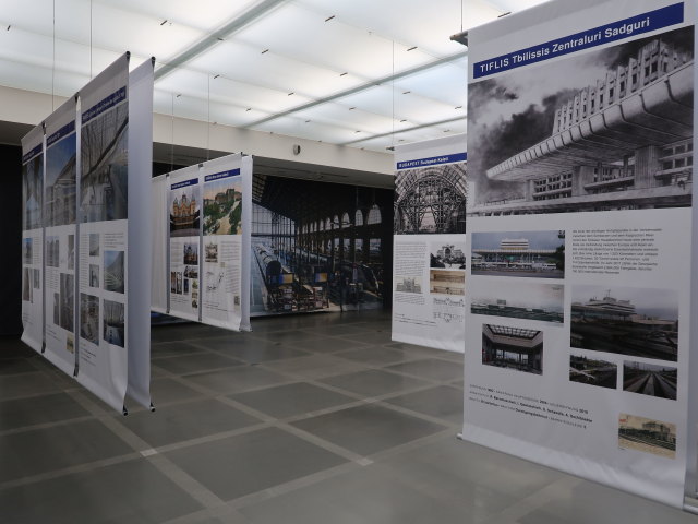 Ausstellung 'Bahnhöfe - Stationen in Europa'