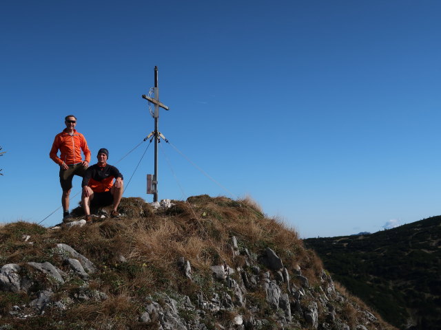 Ich und Frank am Noten, 1.640 m