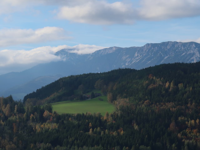 Raxalpe von Auf der Wiese aus