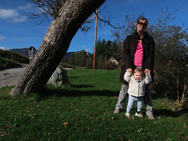 Nils und Sabine zwischen Auf der Wiese und Silbersberg