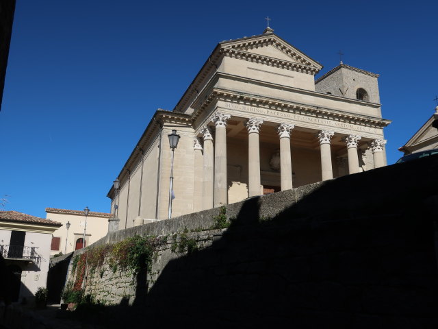 Basilica di San Marino in der Città di San Marino (4. Nov.)